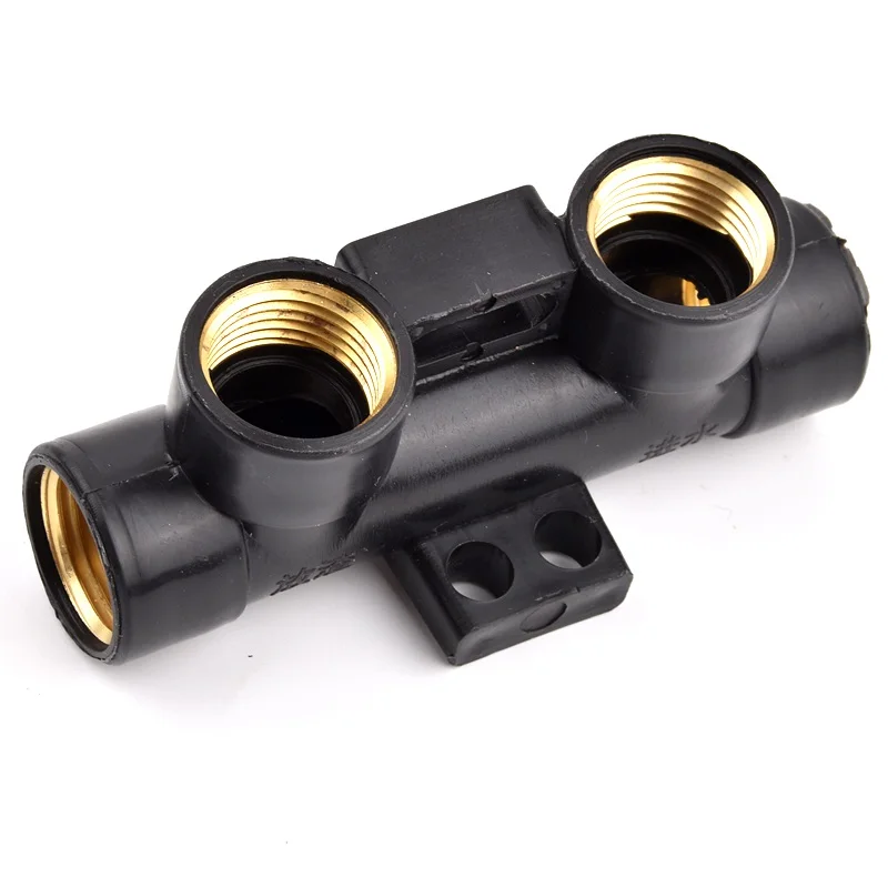 4 5 6 Way Water Tank Drain Splitter Female Thread Water Pipe Distributor Plastic Water Meter Diversion Valve Tap Control Switch