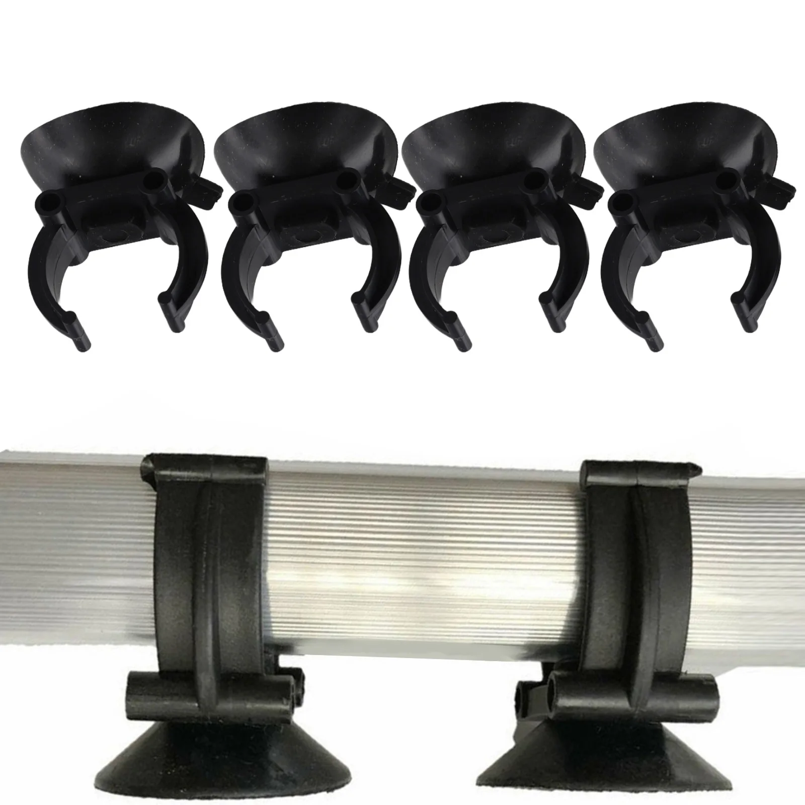 Secure Your Fish Tank Heater with these Reliable Replacement Suction Cups Pack of 48 Clips for Aquarium Thermostat