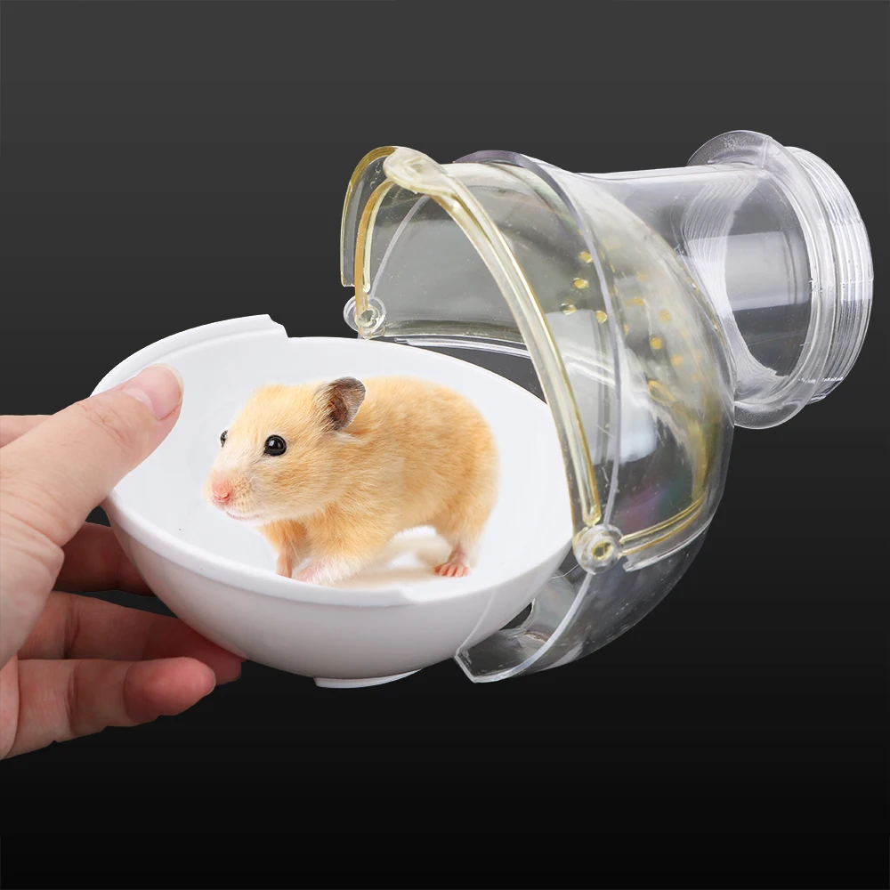 Bathroom Cage Box Pet Hamster Small Animal Bath Sand Room House Pets Hamster Mouse Small Animals Toilet For Hamster Mouse