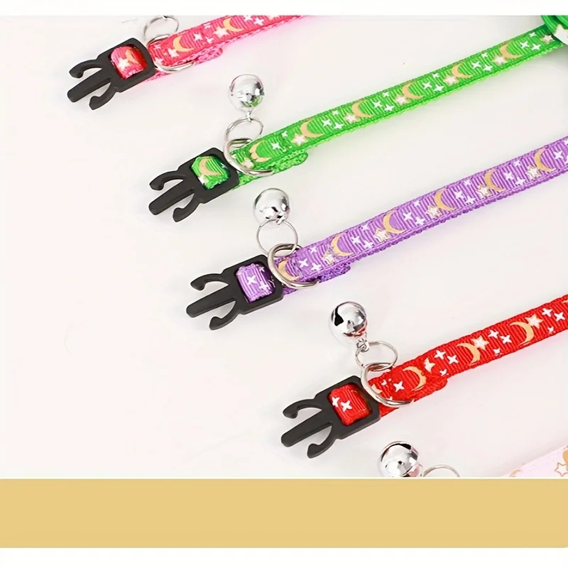 Personalized Cat Collar Pendant ID Engraving Name Tag Collar for Cat Necklace Puppy Kitten Bell Bow Tie Custom Small Dog Collar