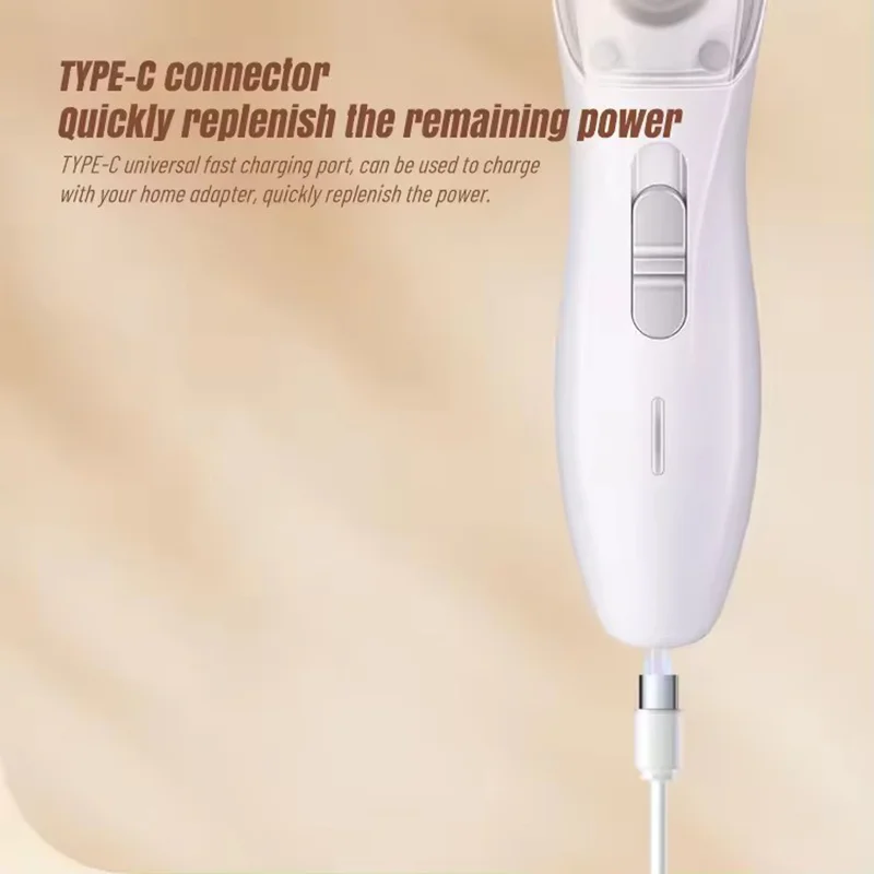 2-In-1 Hair Suction Pet Shaver, Dog Paw Trimmer, Cat Ear Trimmer, Low Noise, With Suction Electric Dog GroomerRechargeable USB