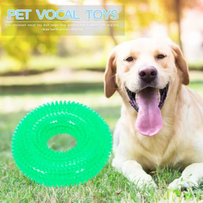 Pet Dog Chew Toy Teeth Cleaning Molar Stick Rubber Bone Toy Puppy Interactive Stick Dog Chewing Bite Toys