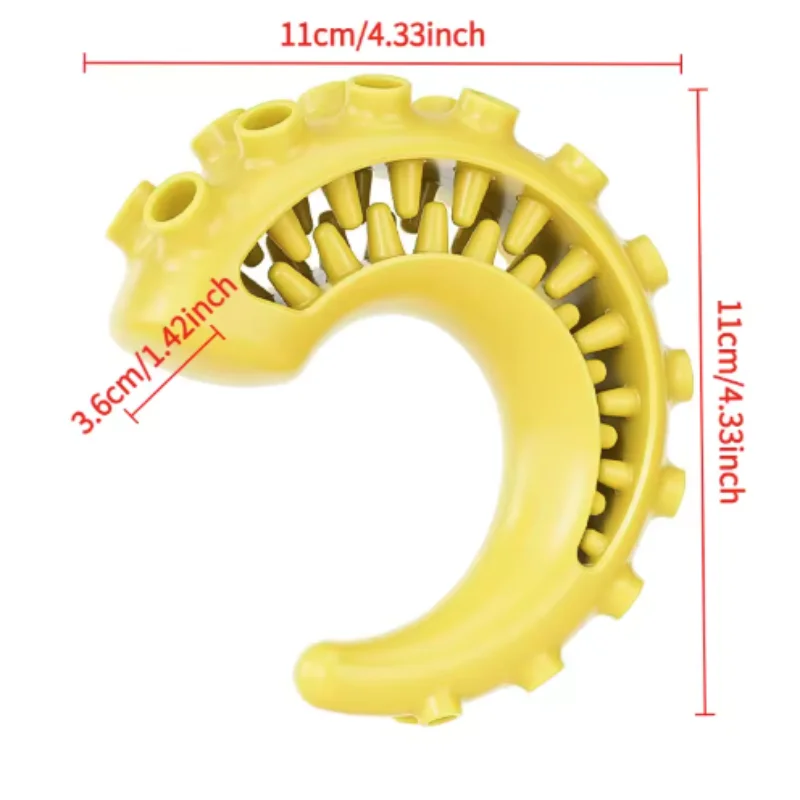 Pet Dog Chew Toy Teeth Cleaning Molar Stick Rubber Bone Toy Puppy Interactive Stick Dog Chewing Bite Toys