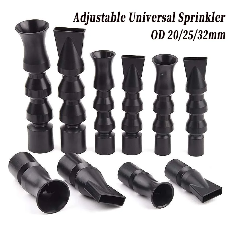 OD20/25/32 Fish Tank Pump Duckbill Nozzle Adjustable Aquarium Filter Pump Rotating Water Outlet Return Pipe Plumbing Connector