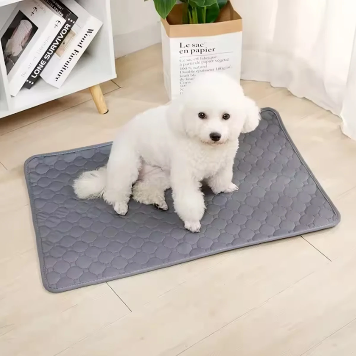Winter Dog Pee Pad Reusable Washable Dog Urine Mat Car Seat Floor Sofa Waterproof Absorbent Puppy Cat Training Pet Supplies