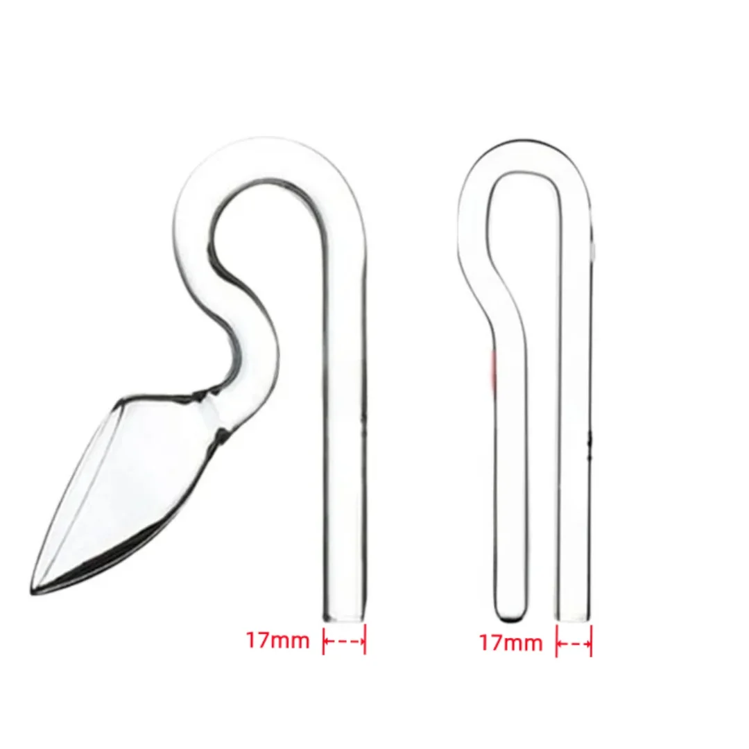 Mini Glass Aquarium Planted Tank Lily Pipe Voilet Surface SkImmer Inflow Outflow for 12/16mm (1/2") & 16/22mm (3/4") Tube