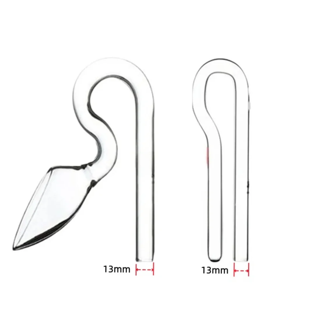 Mini Glass Aquarium Planted Tank Lily Pipe Voilet Surface SkImmer Inflow Outflow for 12/16mm (1/2") & 16/22mm (3/4") Tube