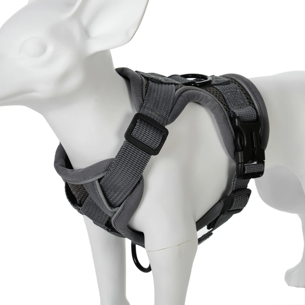 Dog Harness Leash Set For Small Medium Dogs Cat Hiking Adjustable Puppy Leash Reflective Harness Vest Chihuahua Pug Pet Supplies