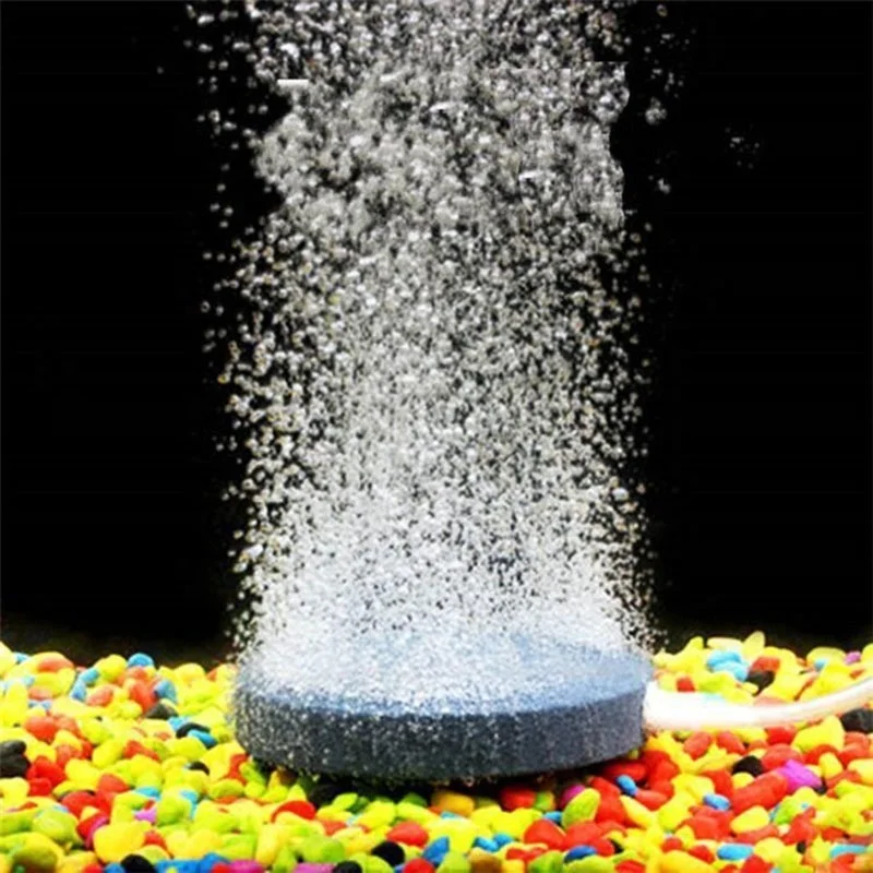 2025 new Fish Tank Aquarium Air Stone Oxygen Aerator Increasing Air Bubble Pond Pump Hydroponic Oxygen Supply Stone 4cm