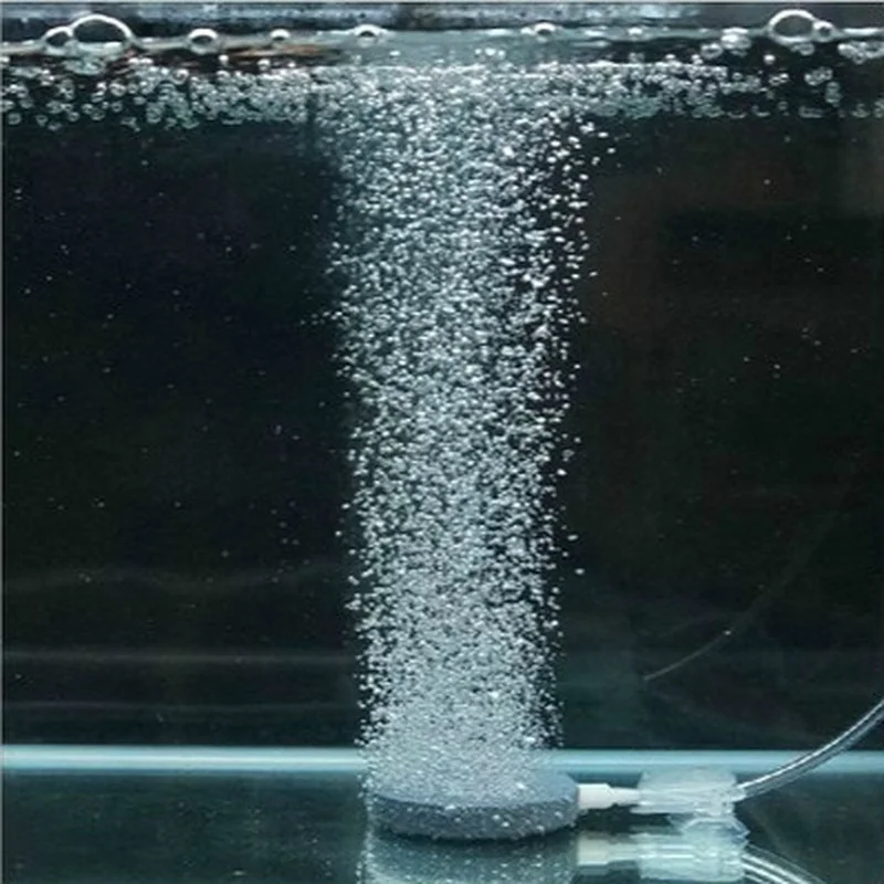 2025 new Fish Tank Aquarium Air Stone Oxygen Aerator Increasing Air Bubble Pond Pump Hydroponic Oxygen Supply Stone 4cm