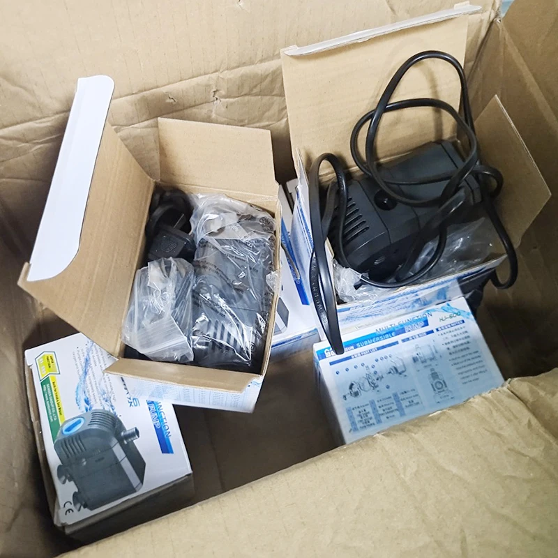 20/25/35/45/55/80/100/150W Multifunctional Submersible Pump Aquarium Fish Tank Water Pump Pond Flow Adjustable Filter Water Pump