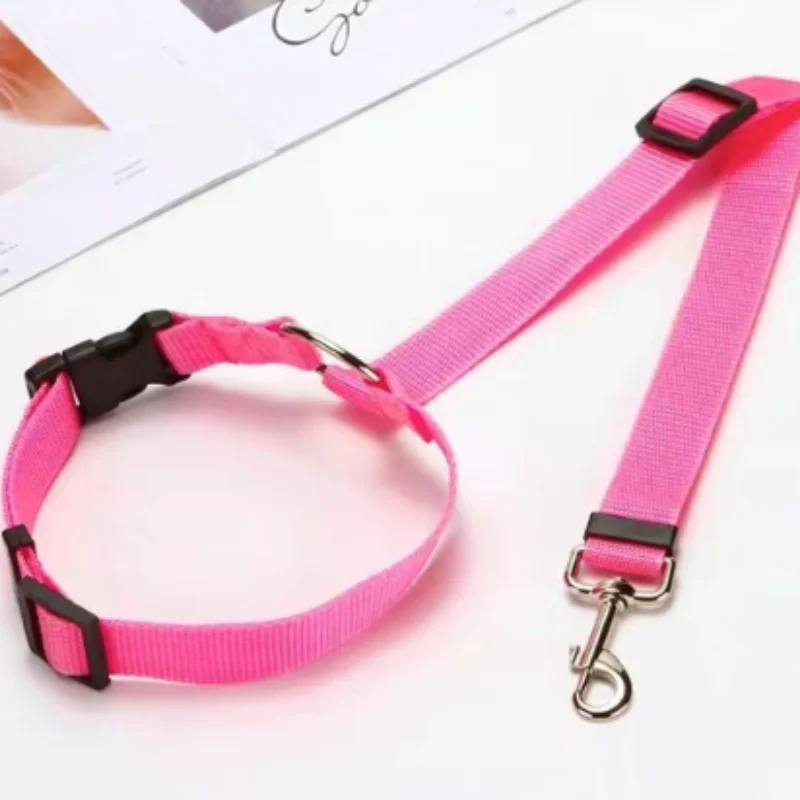 Reflective Pet Dog Car Seat Belt Puppy Collar Walking Travel Car Accessories Cat Leash Harness for Small Dogs Pet Car Supplies