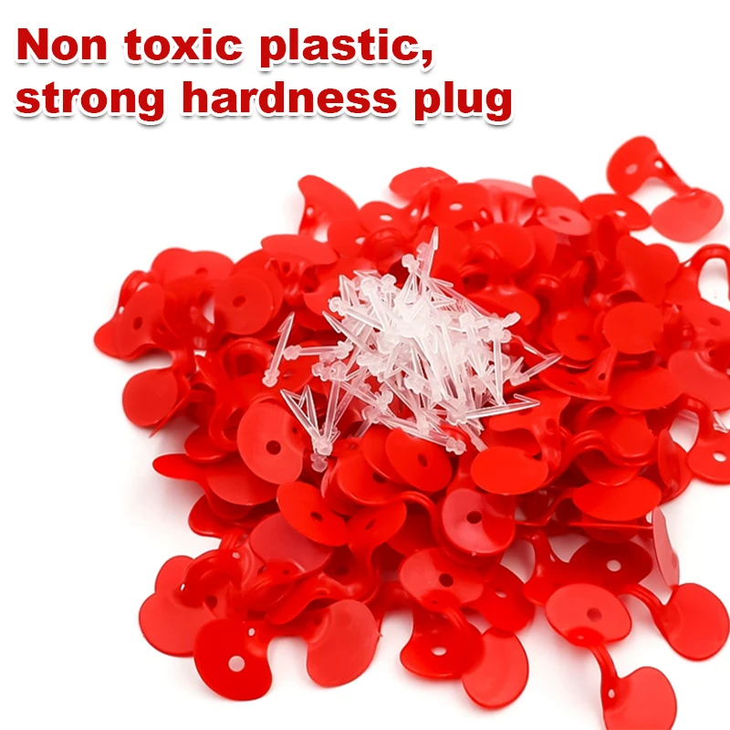 100/200 Pcs M/L Plastic with Bolt Chicken Glasses Chicken Pigeon Pheasant Anti-pecking Glasses Poultry Hen Accessories