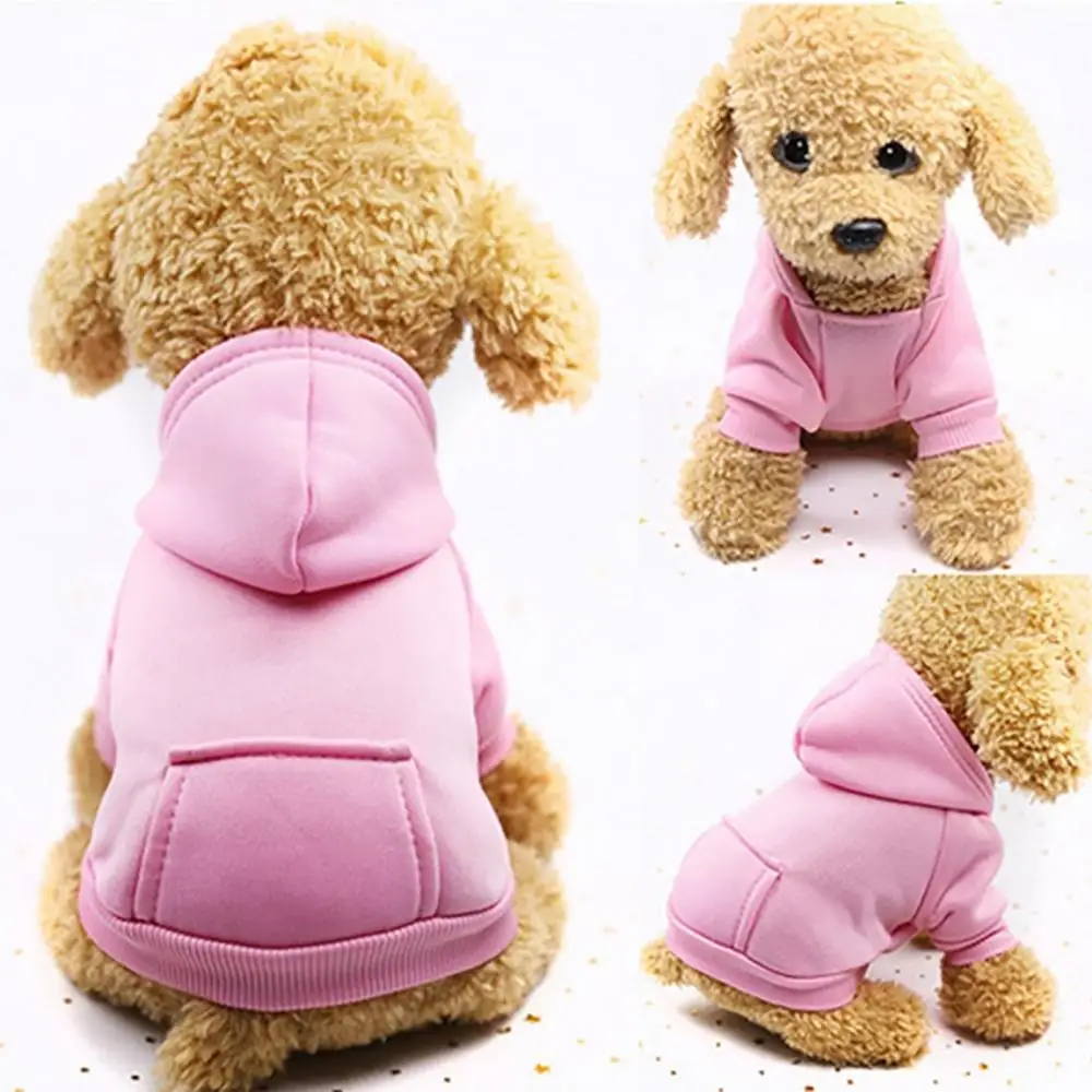 Winter Dog Hoodies Sweatshirt Jacket for Small and Medium Dog Pet Coat Puppy Clothes Chihuahuas Bulldog Costume Puppy Pet Autumn