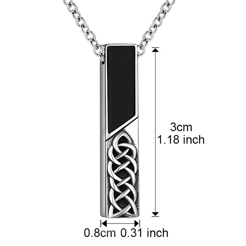 Square Urn Necklace for Human Ashes Cremation Jewelry for Ashes Stainless Steel Keepsake Ashes Necklace Memorial Urn Jewelry