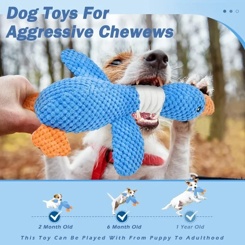 New Pineapple Velvet Goose Dog Toy Cat Toy Pet Double Color Goose Tough Bite Chew Plush Sound Toy Pet Supplies