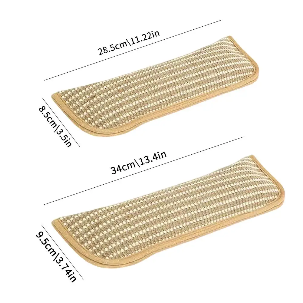 Catnip Toys for Indoor Cats Cat Toys Sisal Scratching Pad Bite Resistant Kitten Teething Toys Interactive Cat Nip Kicker Toys