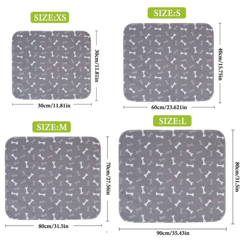 1Pc Puppy Pads With Pheromones, Washable PuppyPad Pee Pads, Ultra-Durable 4-Layer Leak-Proof Training Mats With Non-Slip Bottom