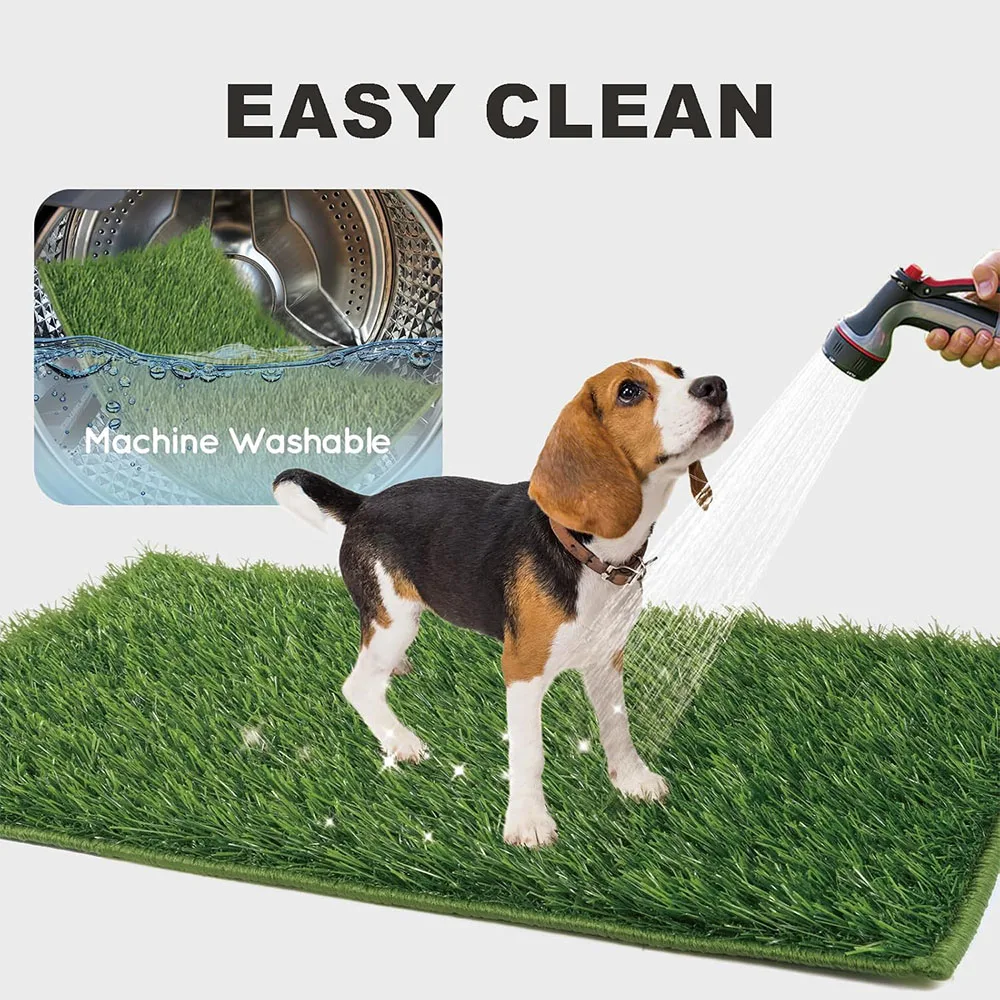 Reusable Dog Toilet Dog Lawn Carpet: Artificial Grass Rug for Dog, Dog Toilet, Training Mat, Dog Toilet for Balcony Patio Garden