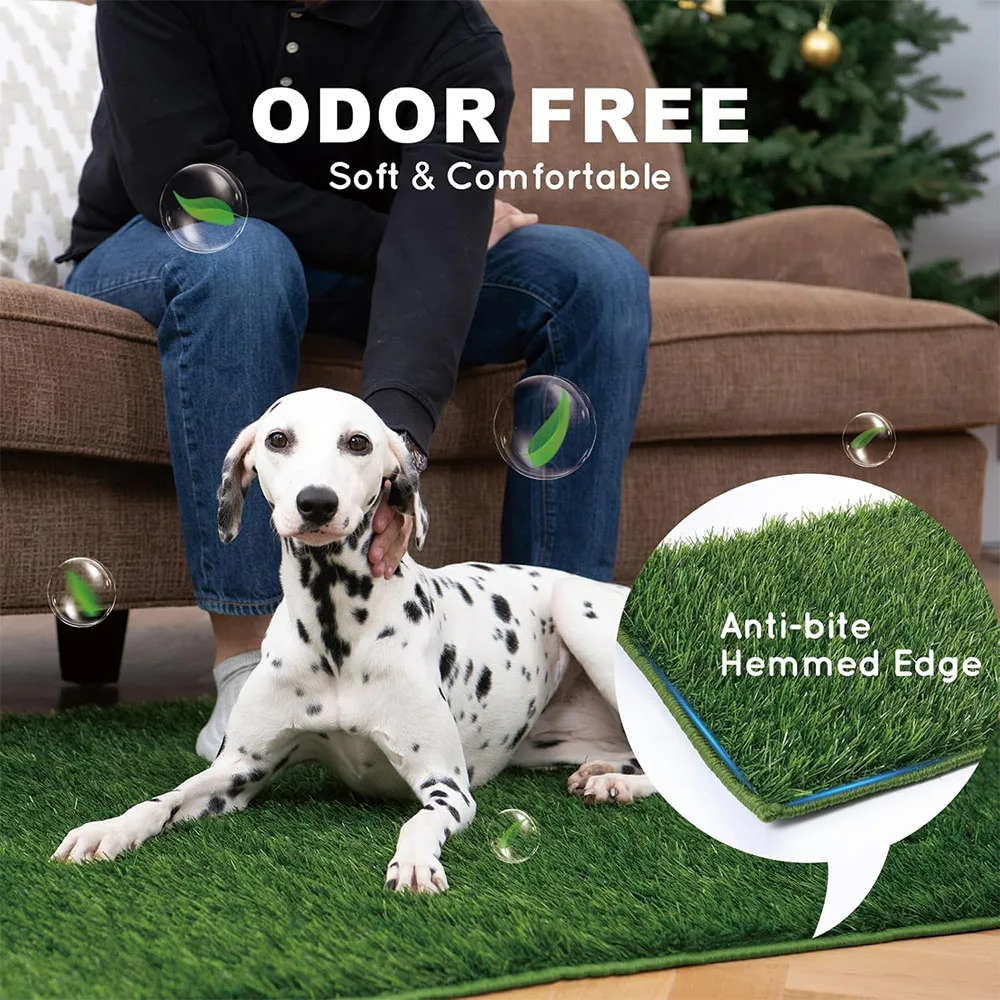 Reusable Dog Toilet Dog Lawn Carpet: Artificial Grass Rug for Dog, Dog Toilet, Training Mat, Dog Toilet for Balcony Patio Garden