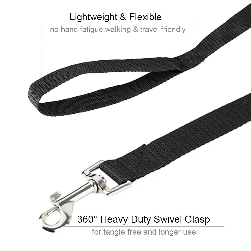 Long Dog Leash For Small Large Dogs Cats Strong Nylon Puppy Training Traction Rope Portable Pet Lead Golden Retriever Supplies