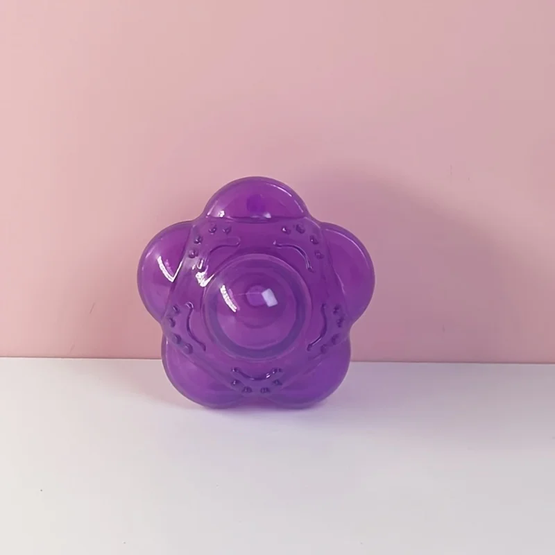 Funny Rubber Dog Ball Toy Play Squeak Toy Sound Chew Treat Holder Puppy Training Molar Toys Interactive Pet Supplies