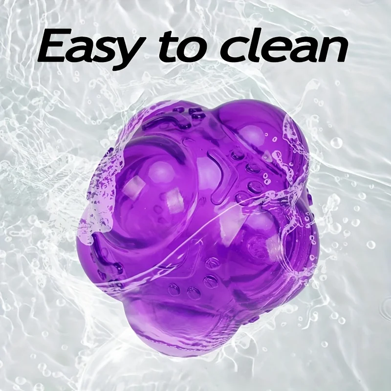 Funny Rubber Dog Ball Toy Play Squeak Toy Sound Chew Treat Holder Puppy Training Molar Toys Interactive Pet Supplies