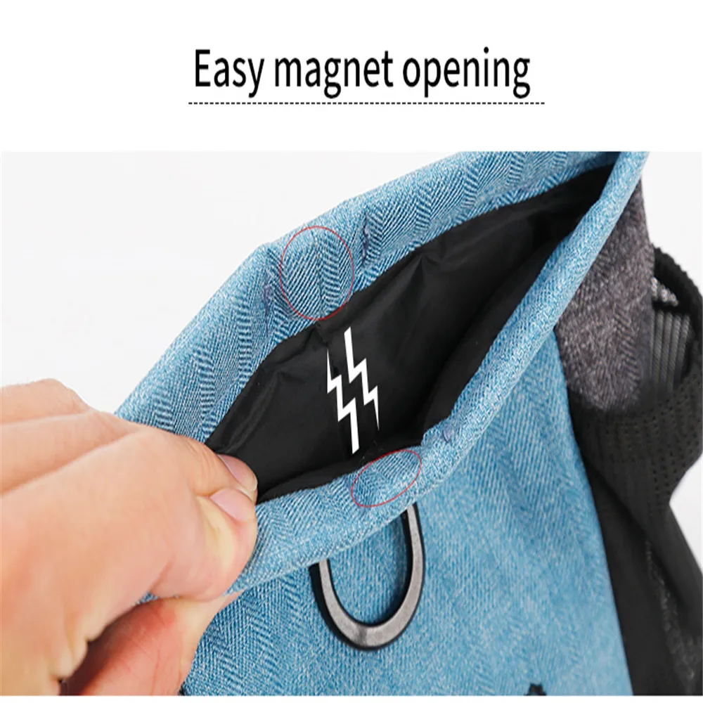 Dog Treat Bag Pet Snack Pouch with Waist Belt Training Walking Portable Outdoor Walking Dog Snack Bag Pet Storage Waist Pack