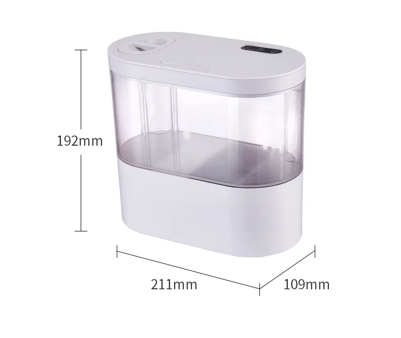 Mini Desktop Aquarium Fish Tank with Biochemical Filtration System and LED No-Change Water Integrated Ecological Water Cycle Hom
