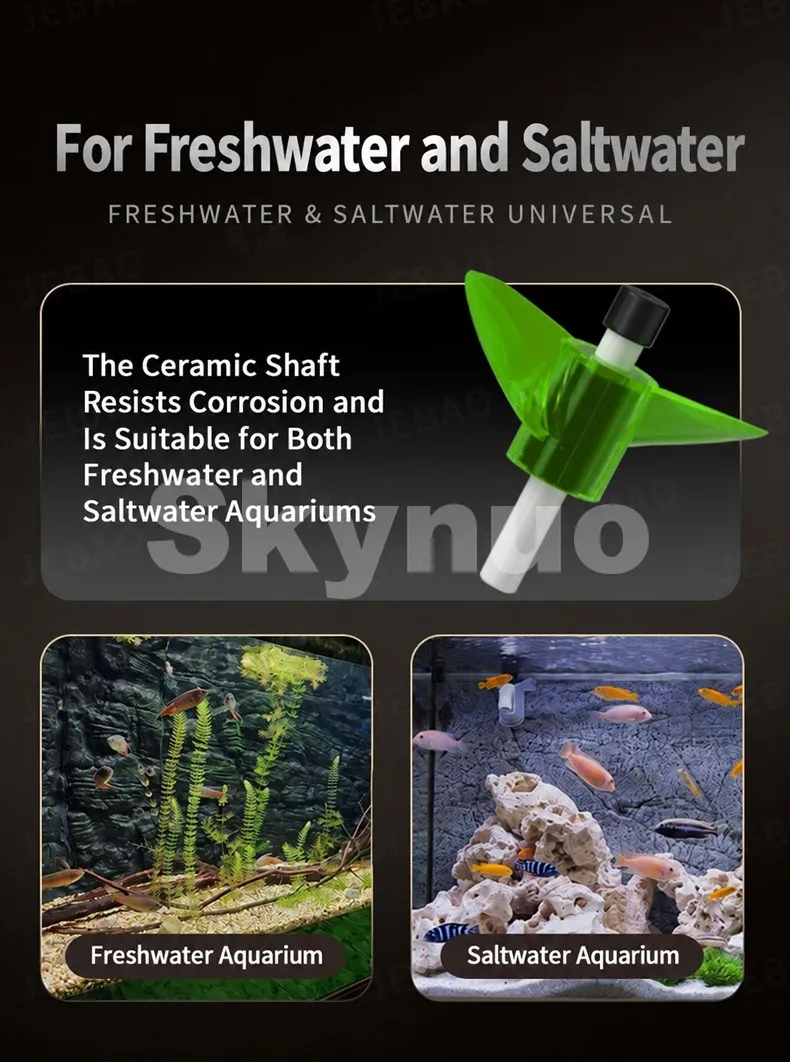 Jebao Jecod GMP Series Cordless Aquarium Vario Wavemaker Pump WIFI/BT APP Controlled for Marine Coral Reef Fish Tank