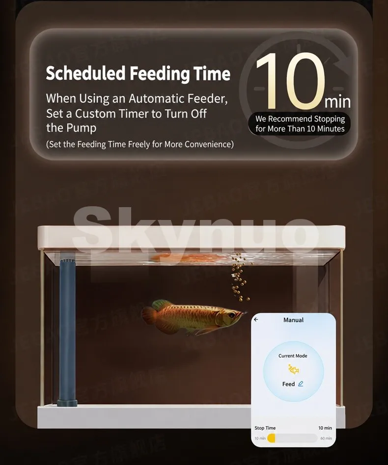 Jebao Jecod GMP Series Cordless Aquarium Vario Wavemaker Pump WIFI/BT APP Controlled for Marine Coral Reef Fish Tank