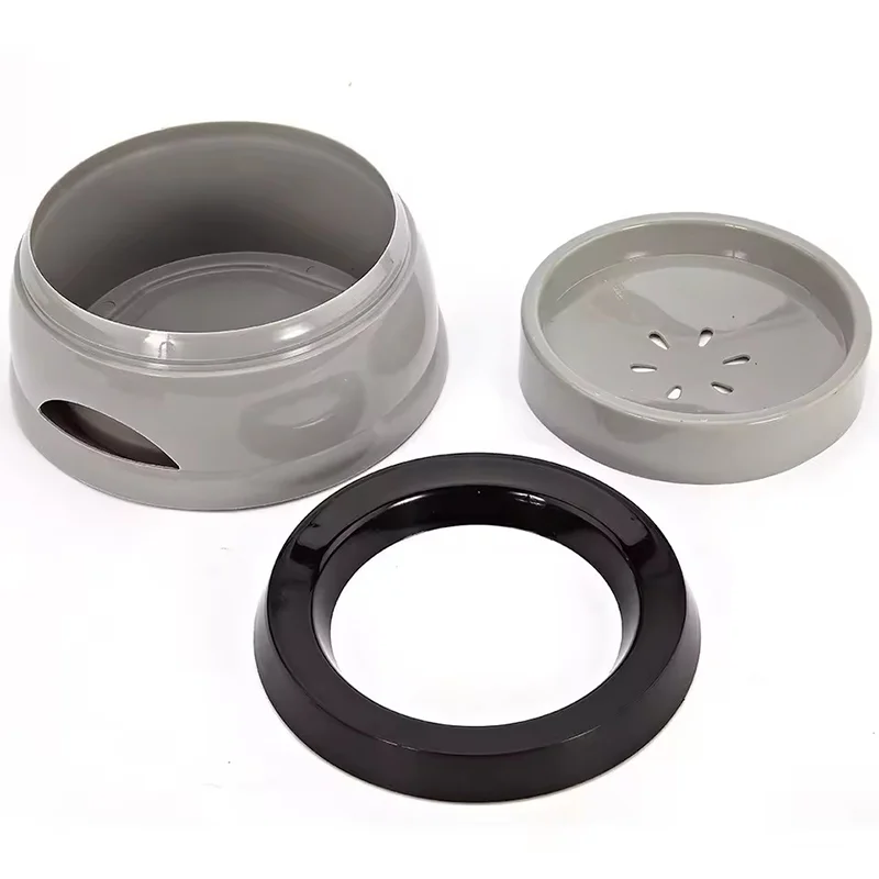 Anti Spill Pet Water Bowl Non Slip Splash Proof Dog Cat Drinking Bowl No Wet Mouth Portable Travel Car Bowl For Outdoor Travel