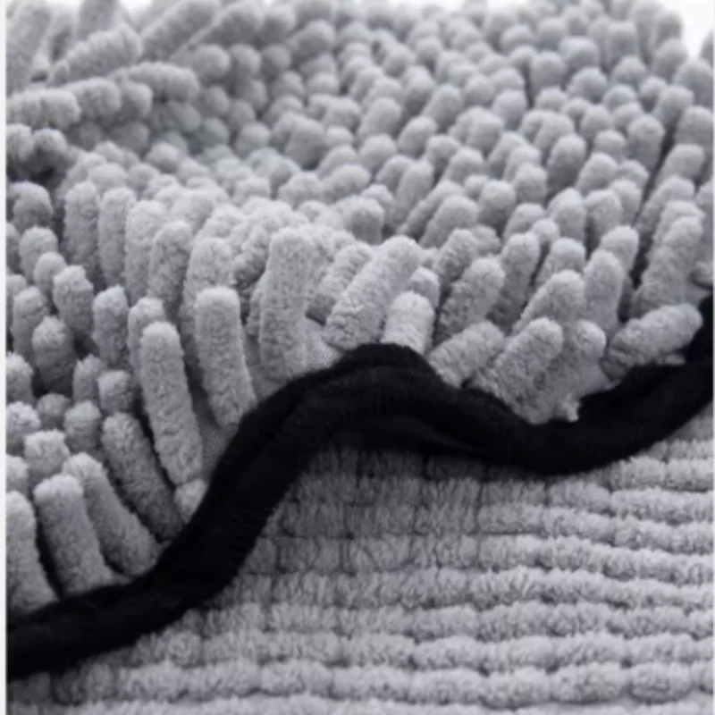 Super Absorbent Quick Dry Pet Towel Soft Dog Bath Robe Convenient Cat Bath Towel Pet Cleaning Washcloth Essential Dog Accessory