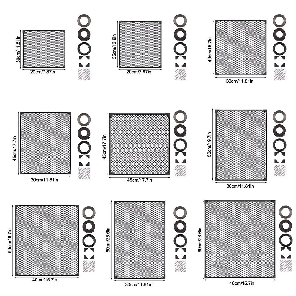 Durable Magnetic Fish Tank Lid Cover DIY Easy Installation Aquarium Anti-jump Net Fish Tank Top Protective Cover Aquarium