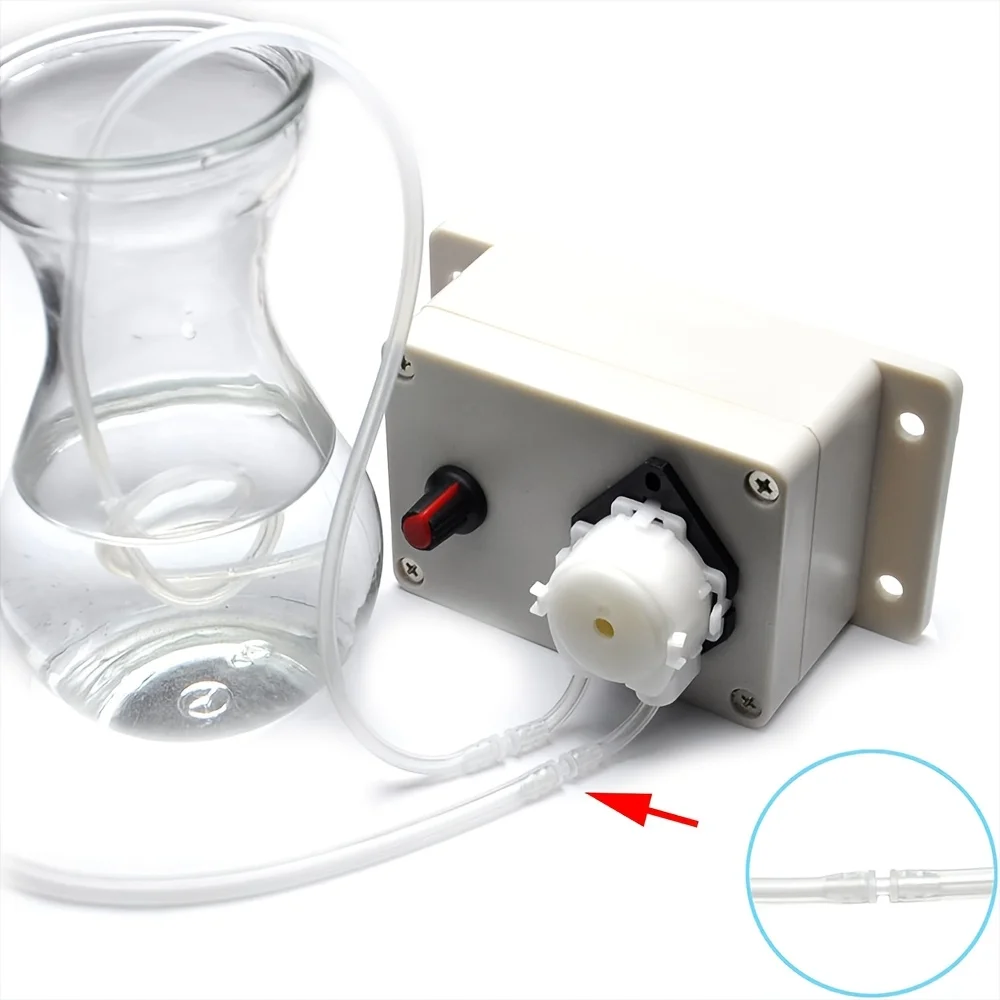 Pentagonal Hose Connector, Flexible Hose Fittings, Plastic Variable Diameter Straight-Through Water Pipe, Quick-Connect Nozzle, Flexible Joint, Quick-Connect Fittings for Fish Tanks, No Batteries Required, Suitable for Connecting Water Pumps, Water Tanks, and Water Cooling Pipes, Ink Supply/Feeding Pipeline Adapter for Inkjet Printers, 3D Printers