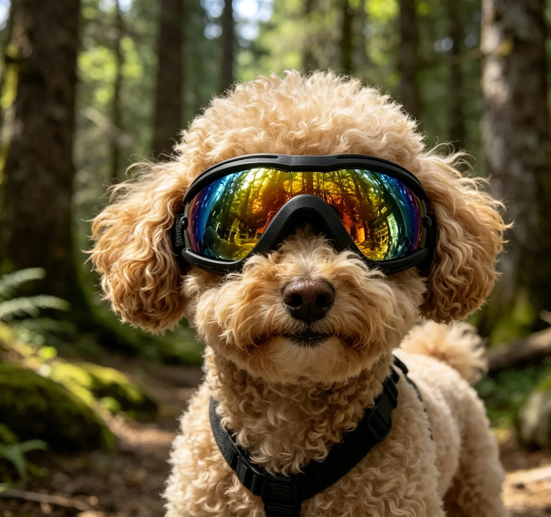 XS Maltese, Chihuahua, Yorkshire Terrier Essential Pet Sunglasses, Sunscreen and Shading Cat Photo Glasses, Stylish and Unbreaka