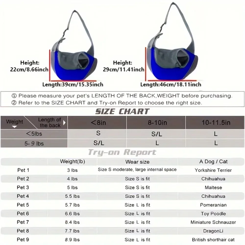 1Pc Dog Outdoor Backpack Breathable Mesh Crossbody Bag Puppy Cat Travel Hiking Camping Outdoor Pet Carrier