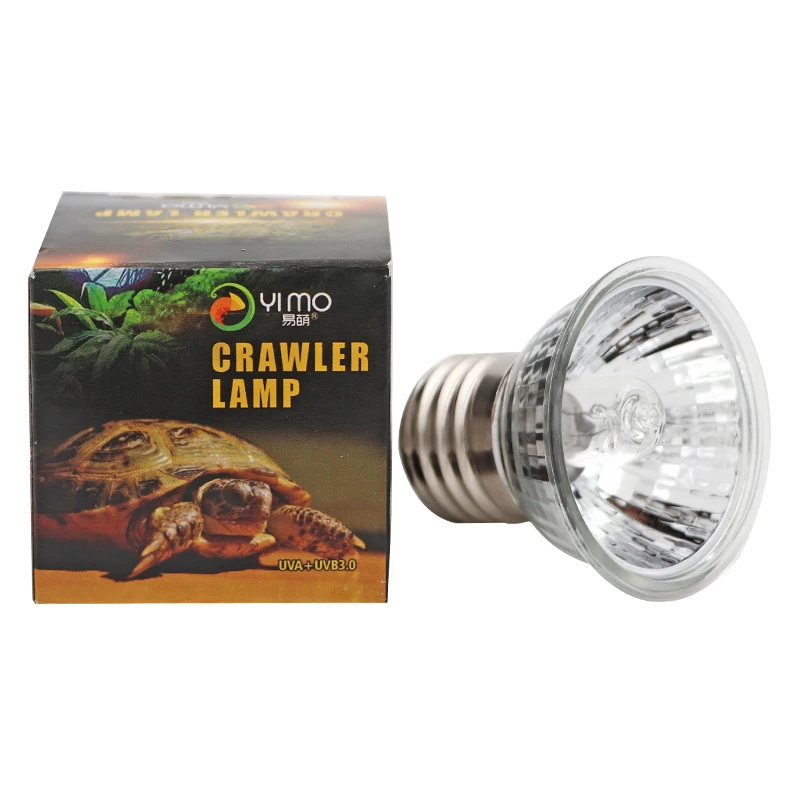 Reptile Lamp 25/50/75W UVA+UVB 3.0 Pet Heat Lamp Bulb Turtle Basking UV Light Bulbs Amphibians Lizards Temperature Controller
