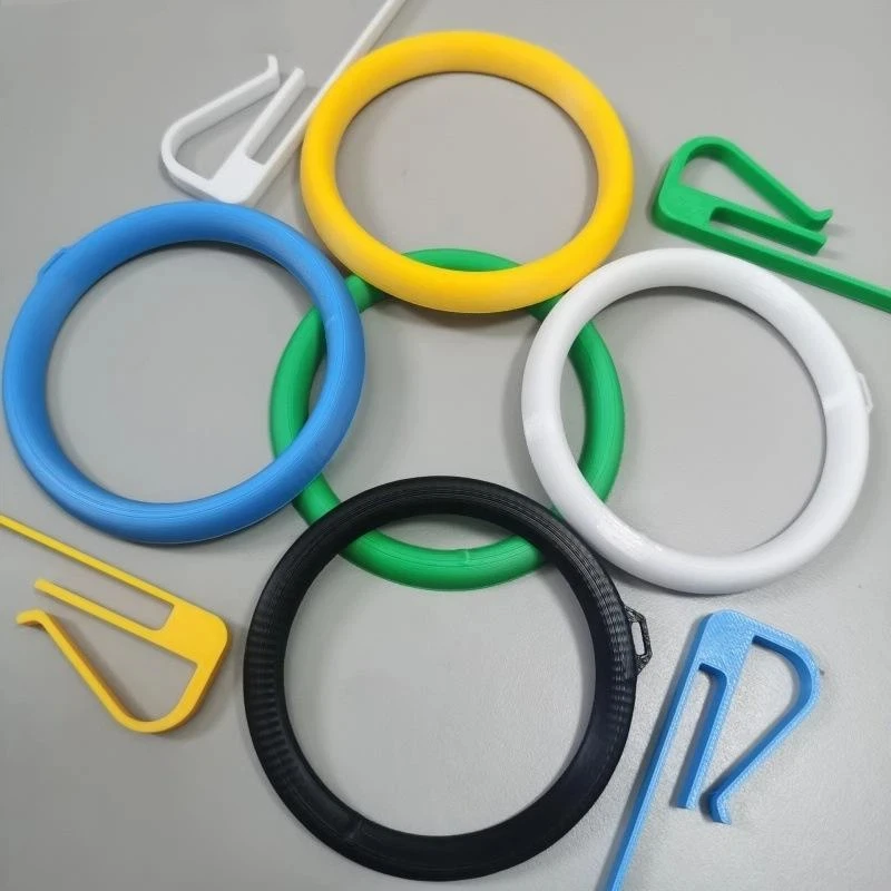 1 Set 3D Printed Floating Aquarium Circular Feeder Ring Water-level Adaptive Anti-scatter Feeding Fish Tank Accessories