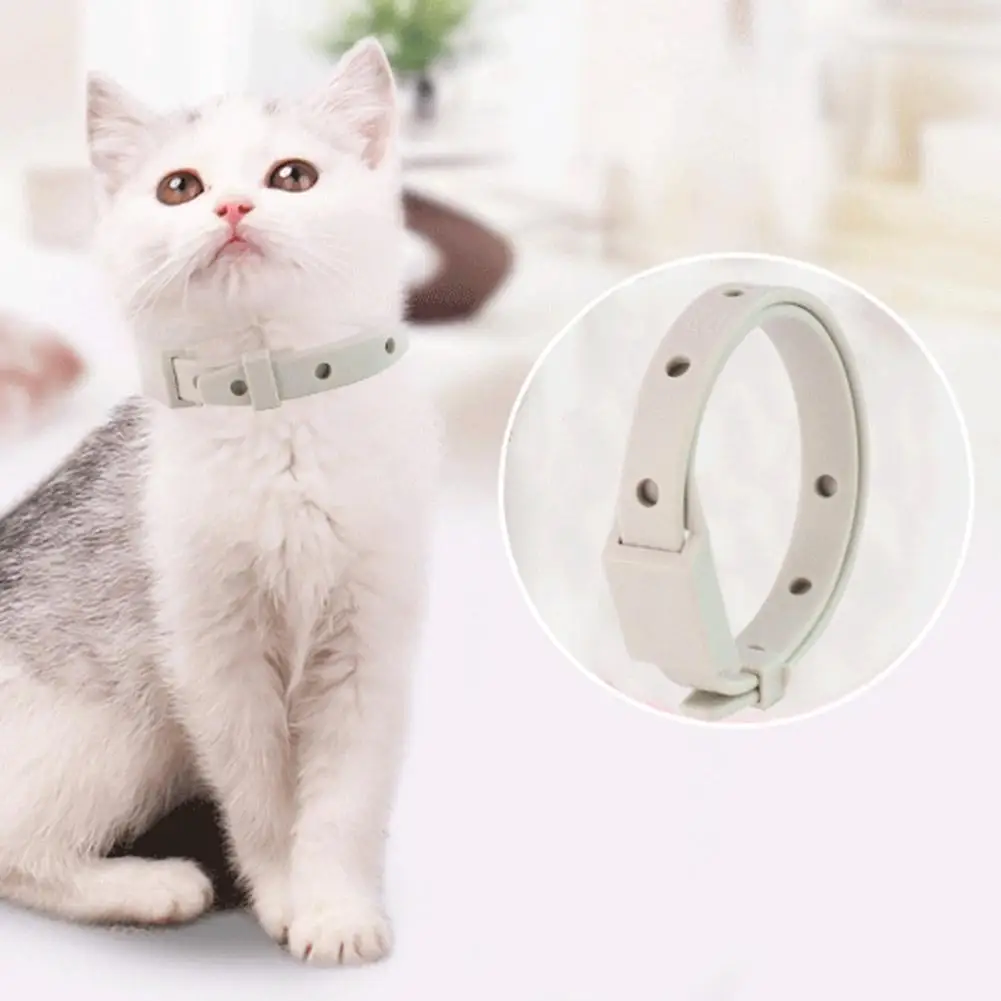 Adjustable Pet Deworming Collar Flea And Tick Prevention Collar Comfortable For Cats And Dogs Pet Supplies