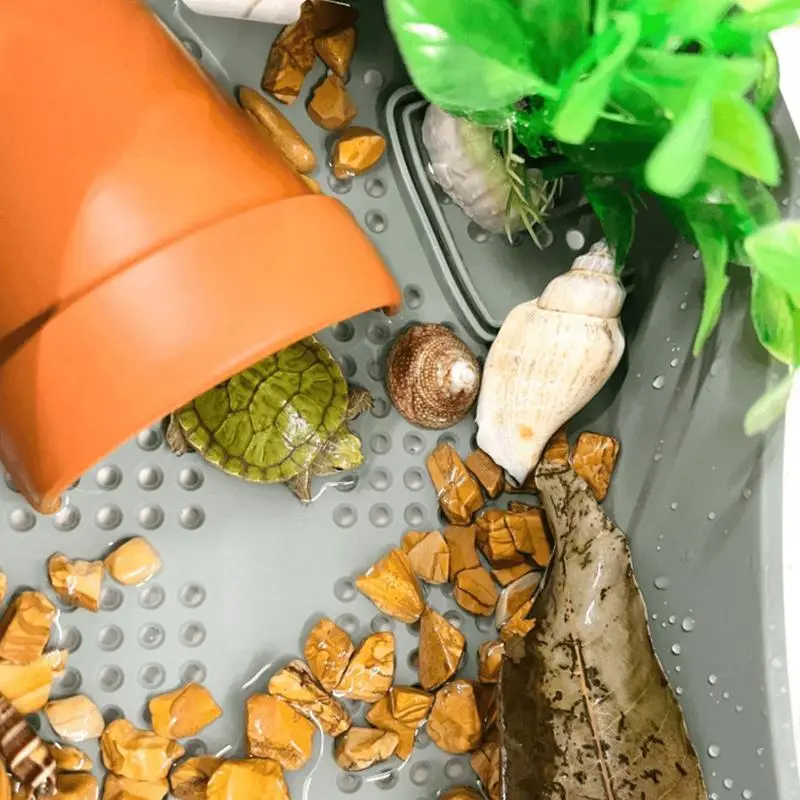 Practical Decorative Ceramic Fish Spawning Cave Breathable Red Shrimp Hideout for Aquarium Breeding & Decor