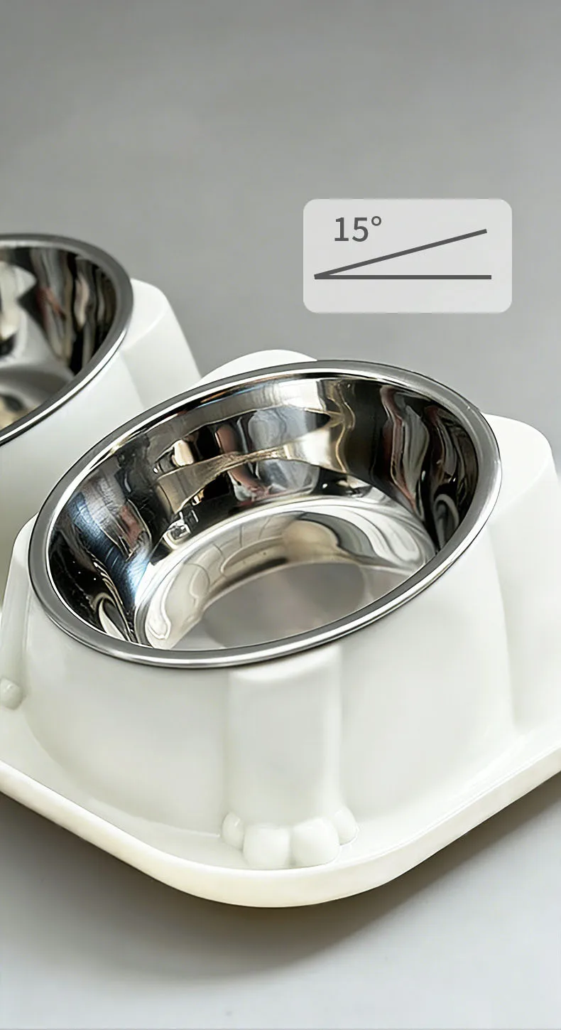 Anti-Ant Pet Bowl Anti-Spill Anti-Tip Non-Slip Feeding Water Bowl for Cat Dog Food Drinking Basin Pet Supplies