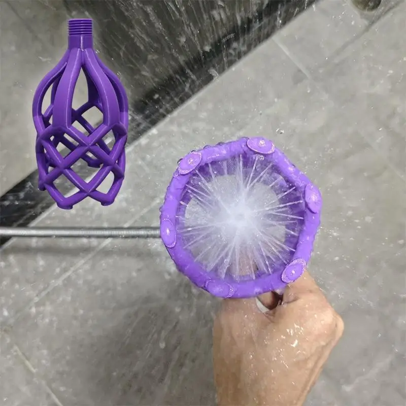 Full Cleaning Shower Head 1Pcs Massage Hygiene Sprayer Nozzle for Men Home Bathroom Shower Accessory