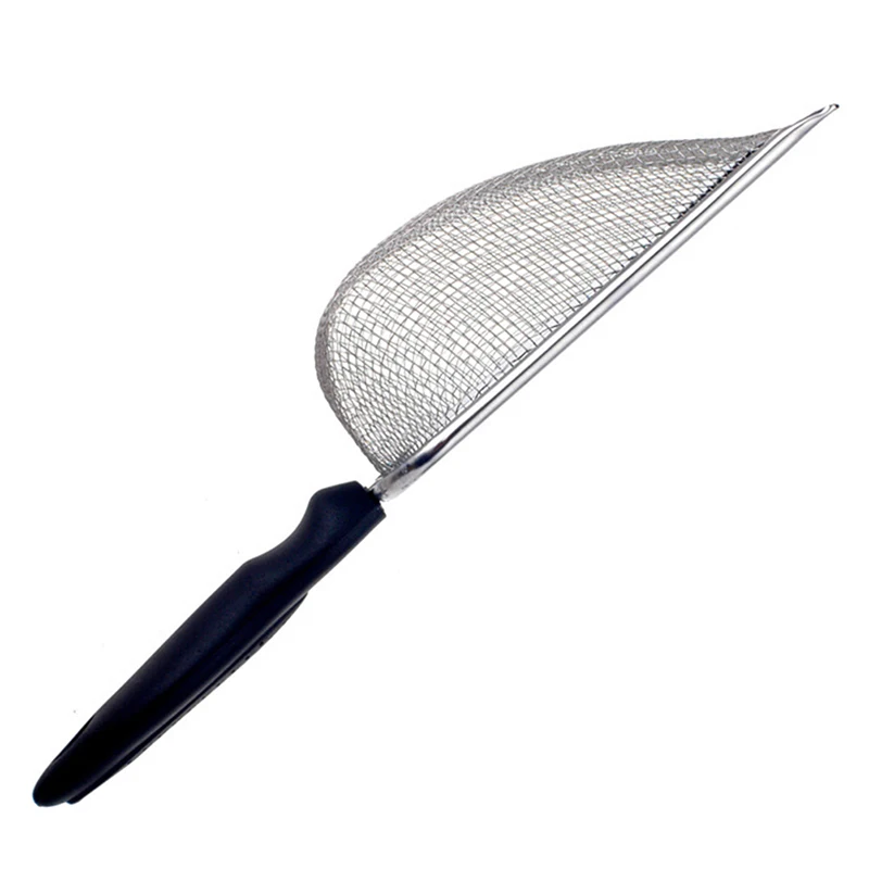 ※Pet Washing Equipment Stainless Steel Feces Shovel Net Cat Litter Shovel Reptiles Reptile Sand Shovel Mesh Screen Fecal