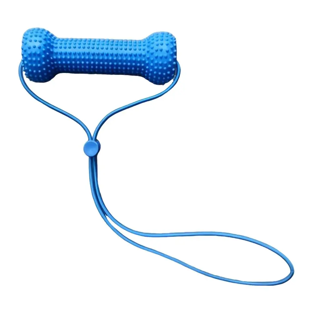 Dual-Action Canine Dental Prop, Dog Dental Chew Toy for Teeth Cleaning Brushing, Reusable Dental Chews for Dogs