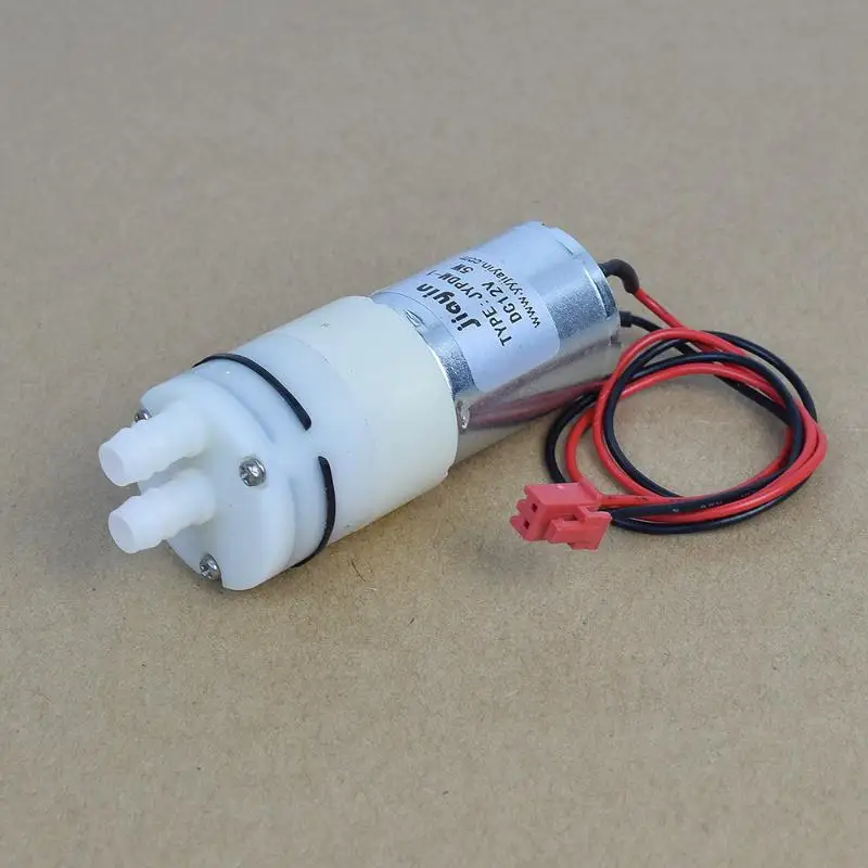 @1PC Micro Self-priming Suction Water Pump DC 3.7V 5V Small Mini 370 Motor Diaphragm Pump DIY Dispenser Tea Table Garden Pumping