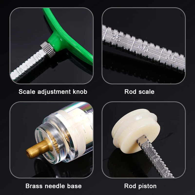 Injector 10/20/30/50/100ML Plastic Steel Animal Syringe Sheep Cow Cattle Pasture Farm Veterinary Equipment Animal Husbandry Tool