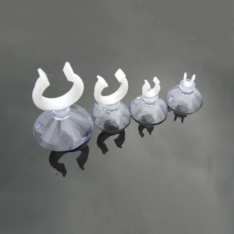5pcs/10pcs Aquarium Suction Cup Air Tube Holder Sucker for Fish Tank Pump Oxygen Air Tube Fixing Clip Aquarium Accessories