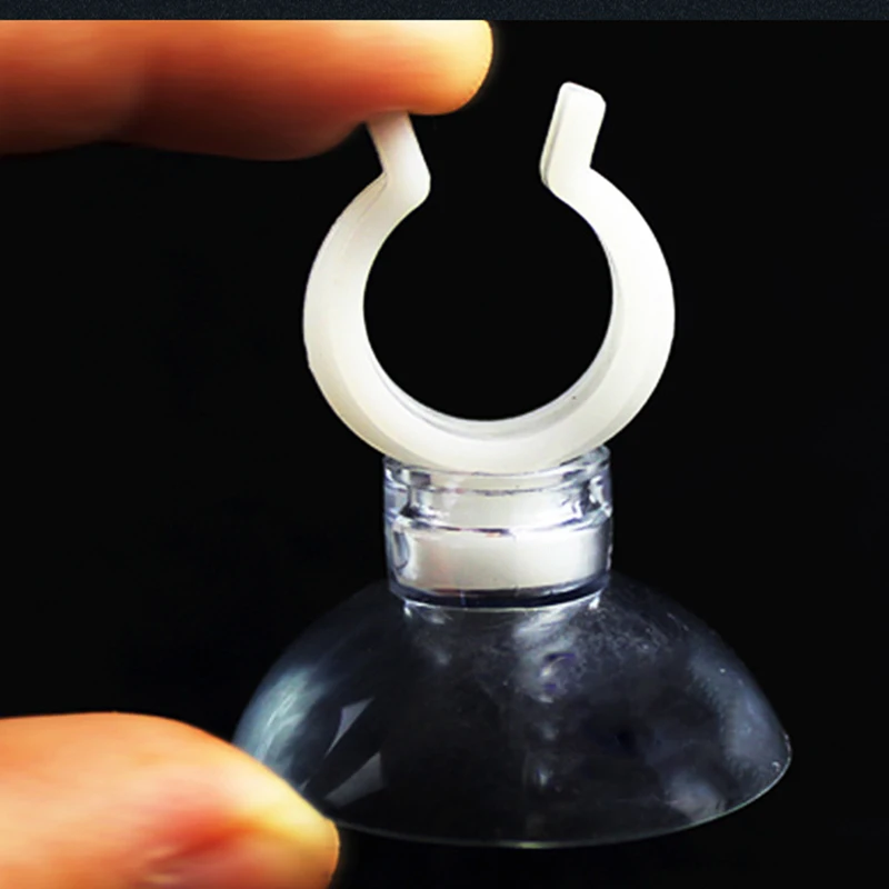 5pcs/10pcs Aquarium Suction Cup Air Tube Holder Sucker for Fish Tank Pump Oxygen Air Tube Fixing Clip Aquarium Accessories