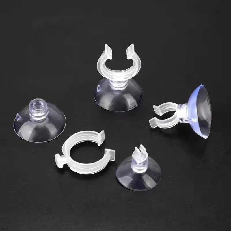 5pcs/10pcs Aquarium Suction Cup Air Tube Holder Sucker for Fish Tank Pump Oxygen Air Tube Fixing Clip Aquarium Accessories